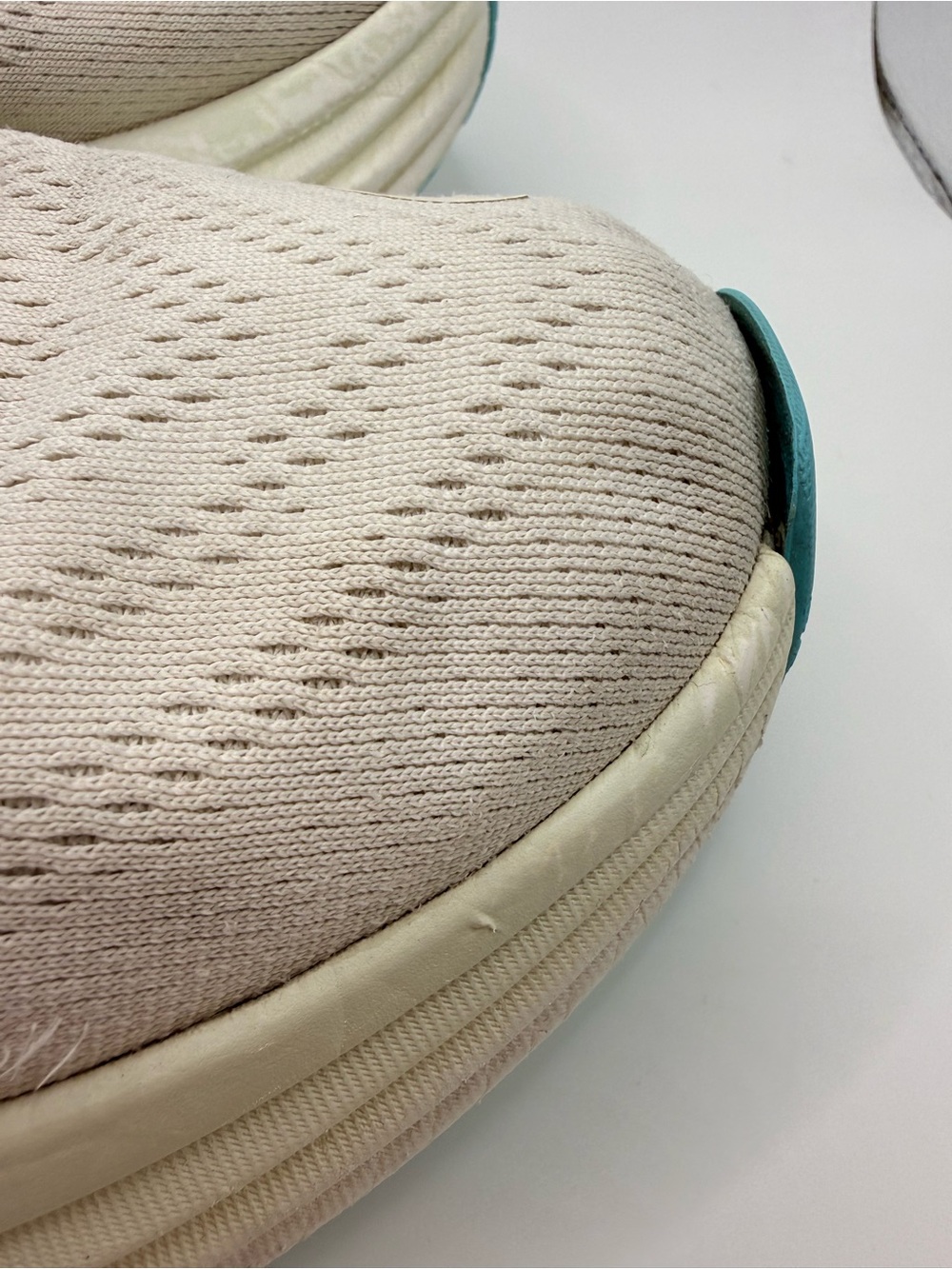 HOKA Bondi 8 Rose Gold White Womens‎ Running Walking Athletic Sneakers Size 8.5 - Picture 8 of 16
